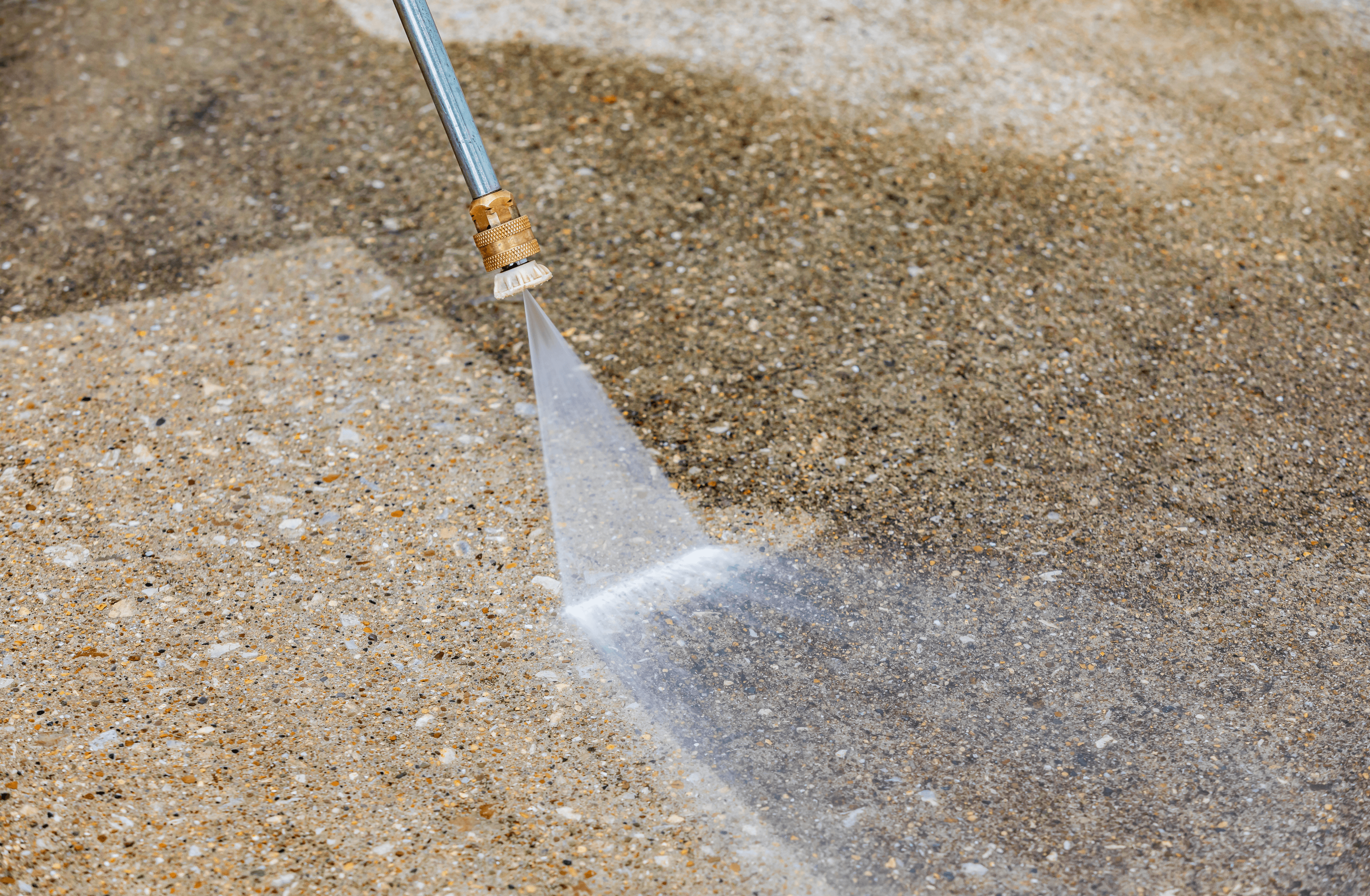 Pressure washing driveway in Adelaide